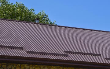 typical Upper Slaughter corrugated roof uses